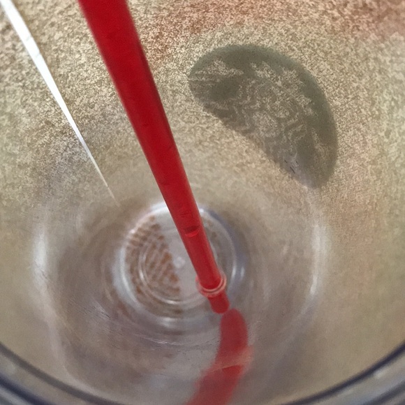 Starbucks 2014 24oz Cold Cup in Glitter Gold - Picture 5 of 6